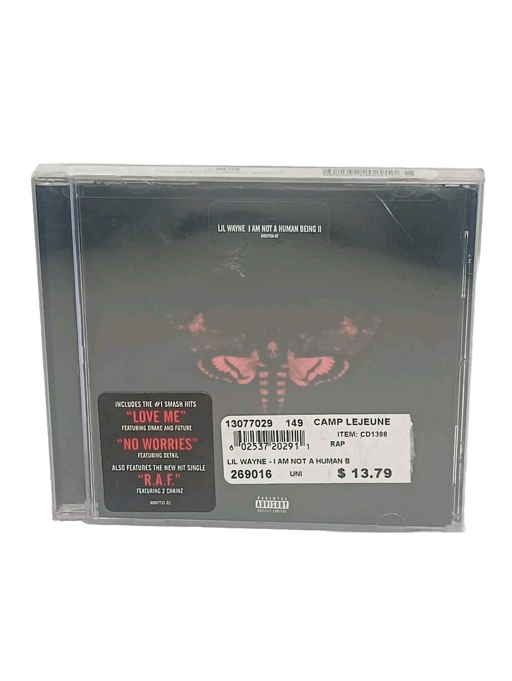 Lil Wayne I Am Not a Human Being II (CD) Love Me, No Worries,  R.A.F. 2 Chainz